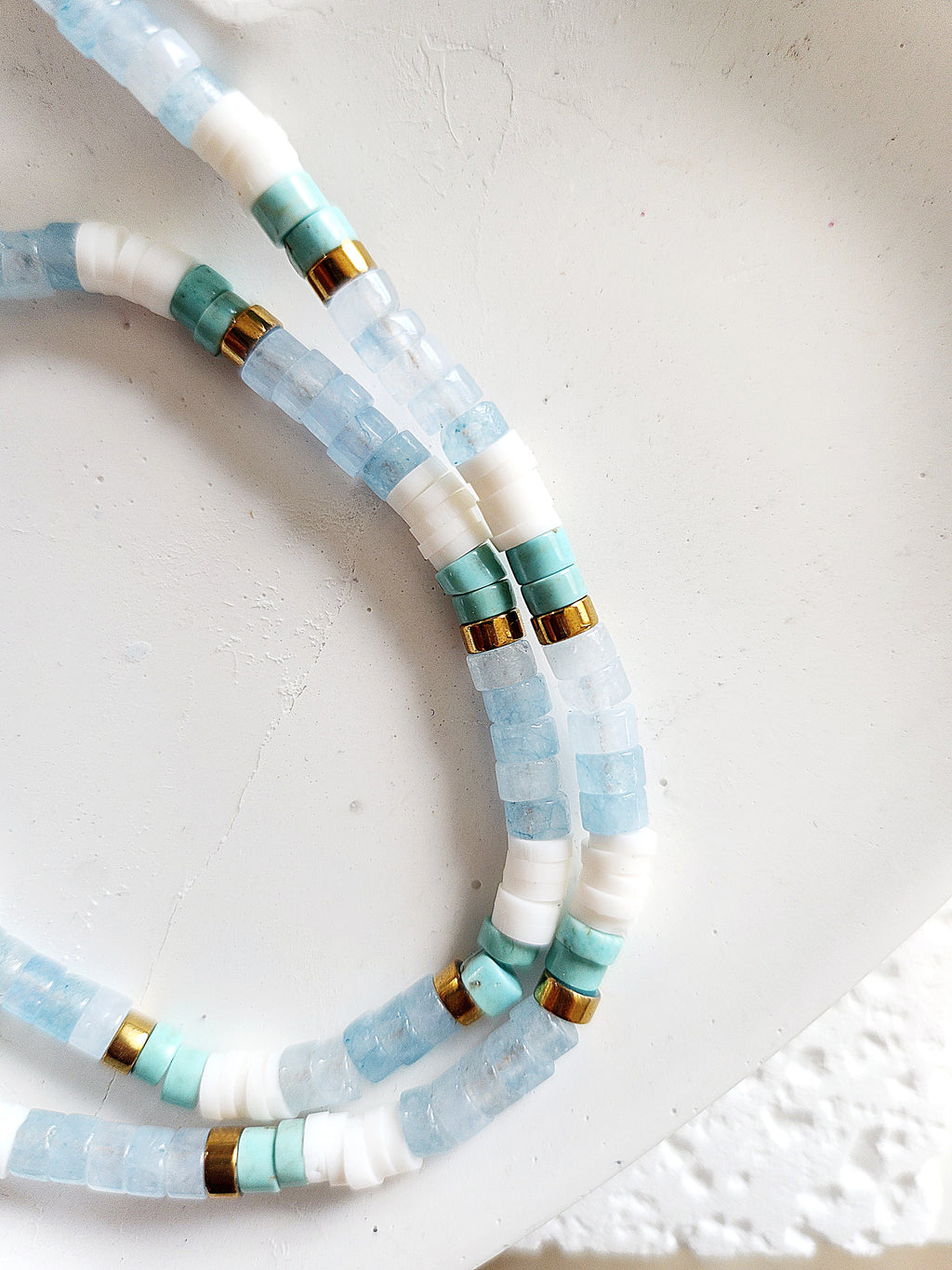 Collier à composer – perles heishi
