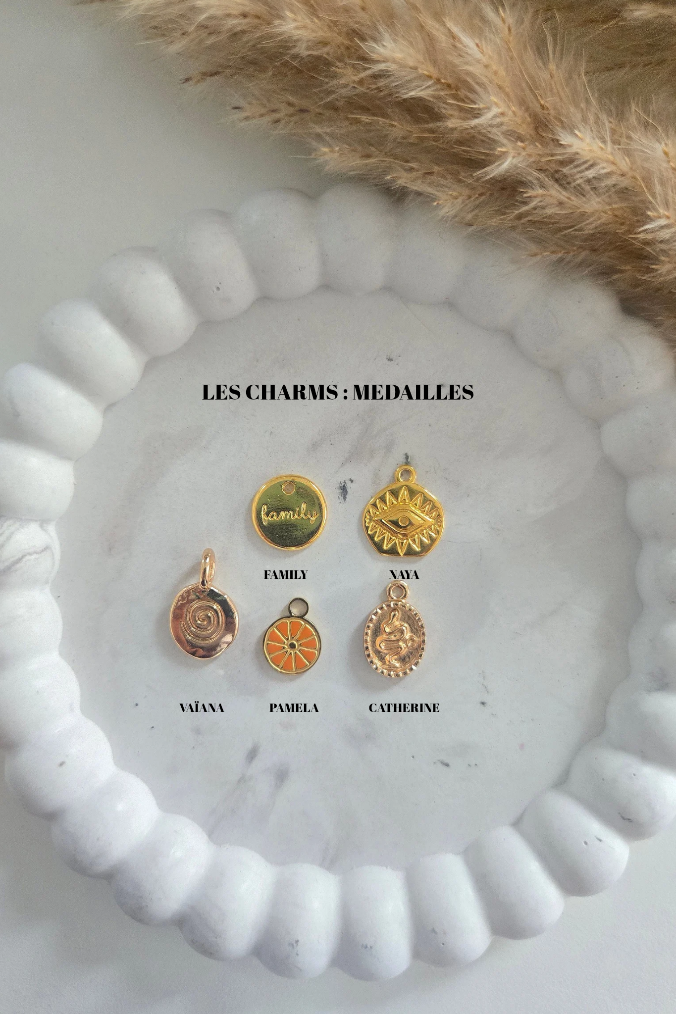Les charms : Médailles
