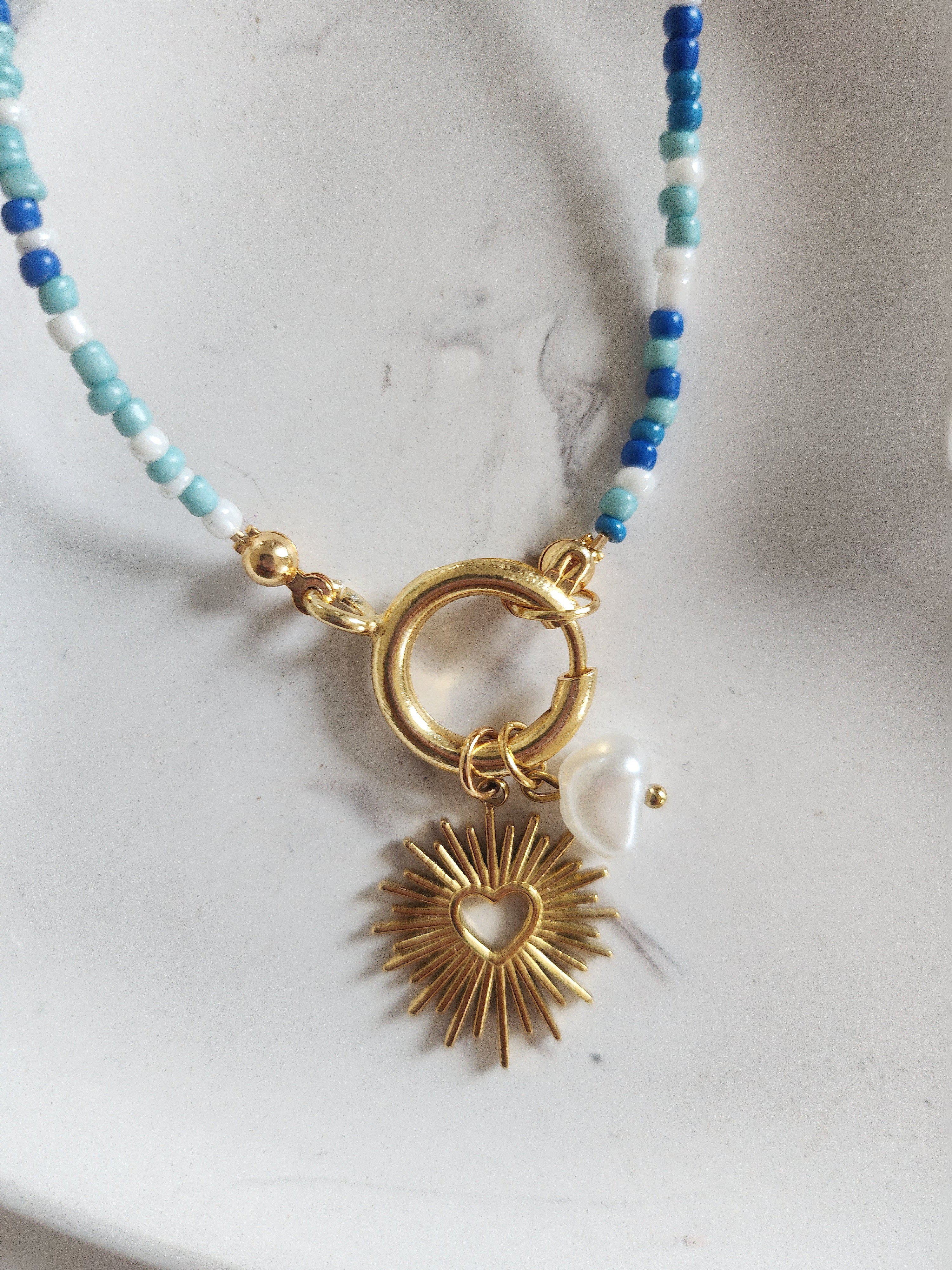 Collier à composer – perles de rocaille