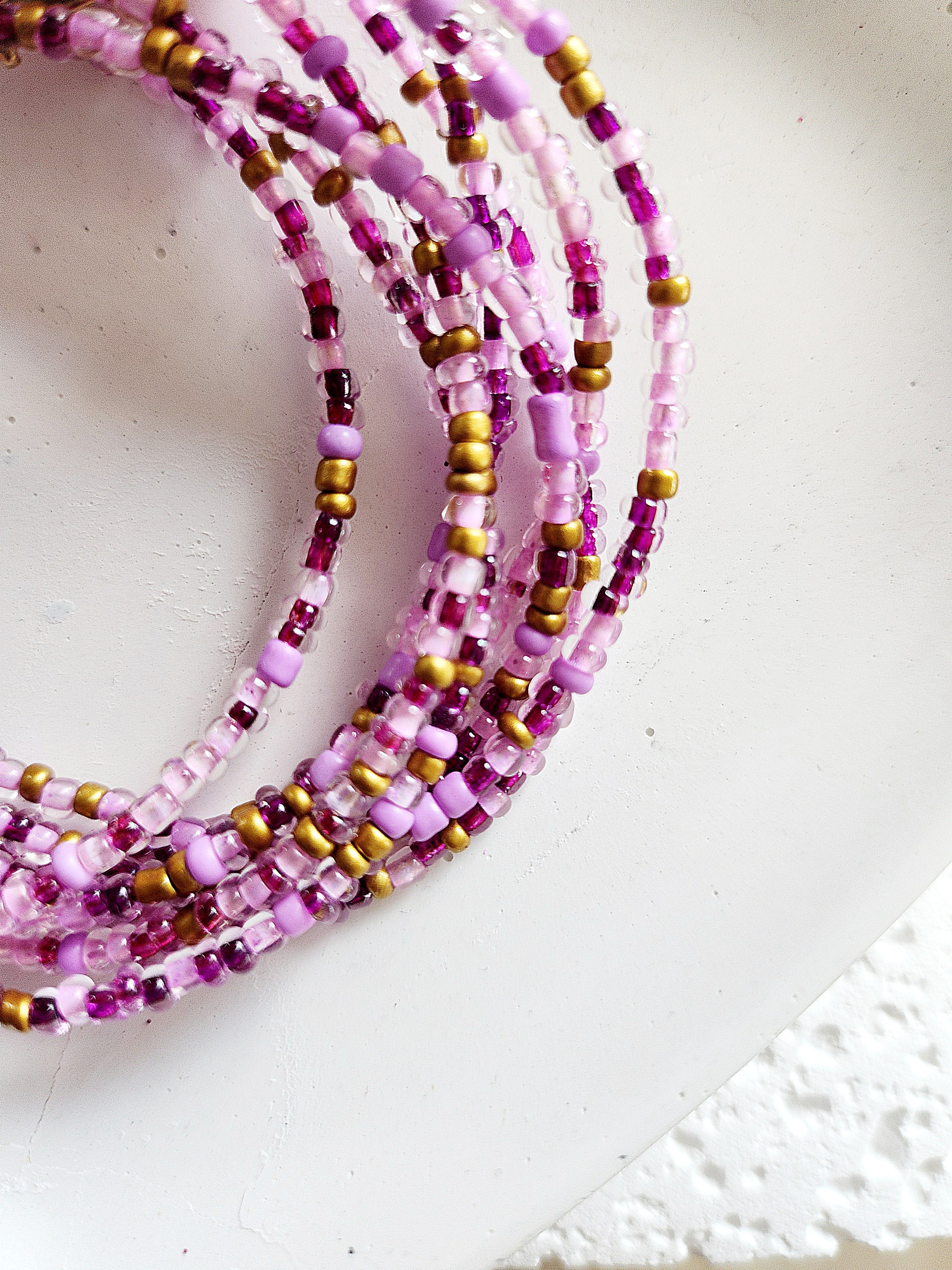 Collier à composer – perles de rocaille