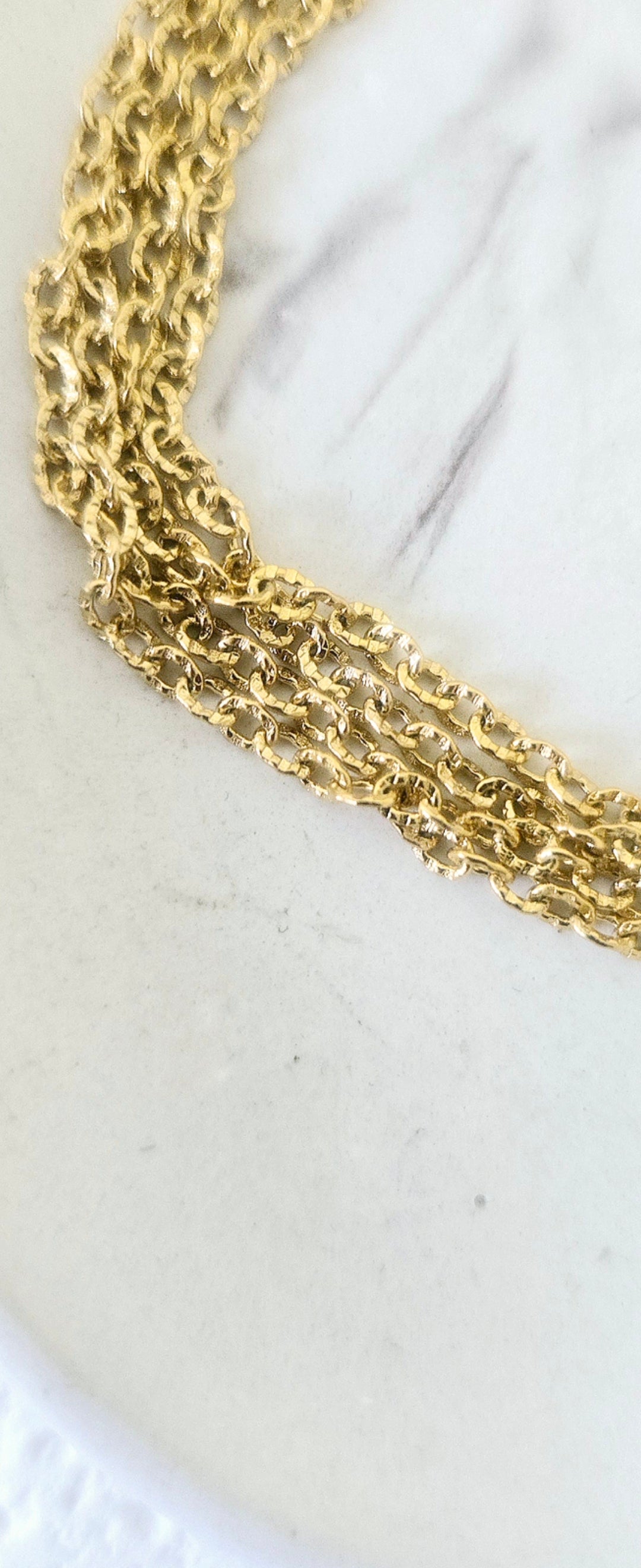Collier à composer – chaîne maille forçat