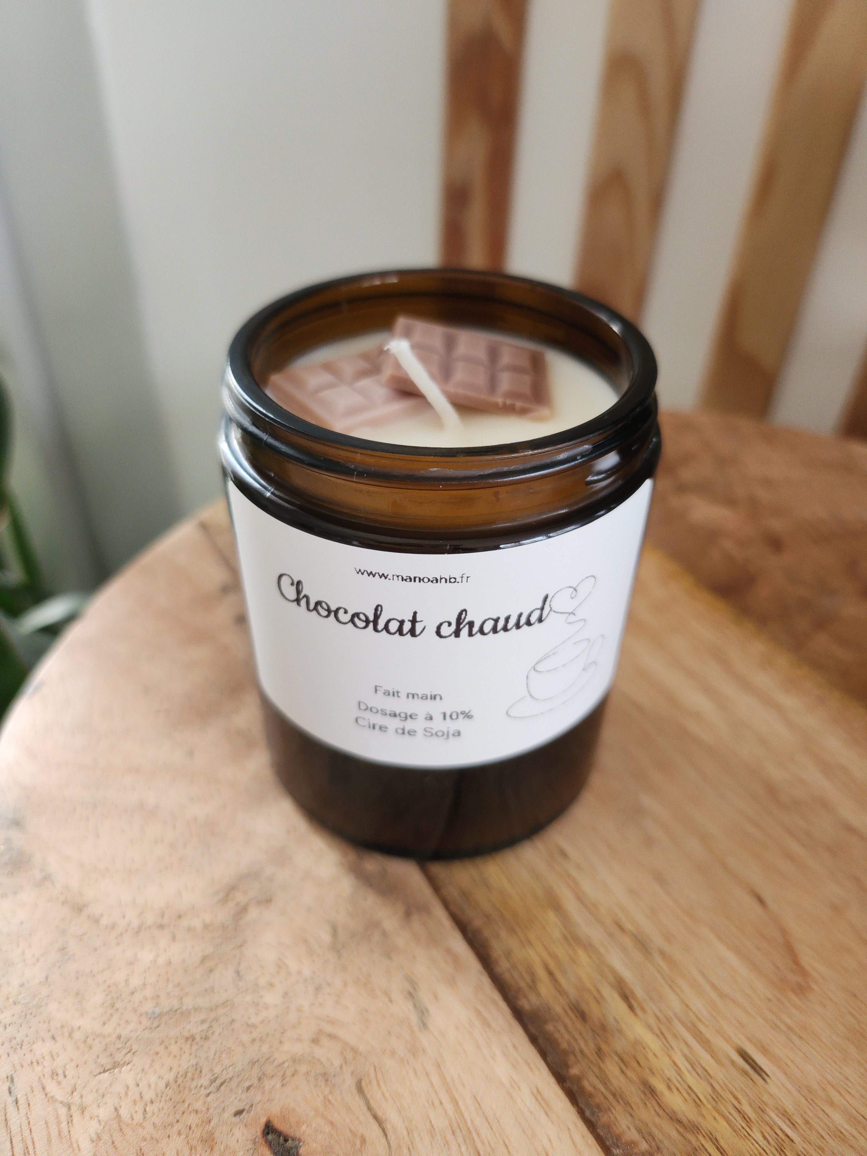 Bougie "Chocolat chaud"