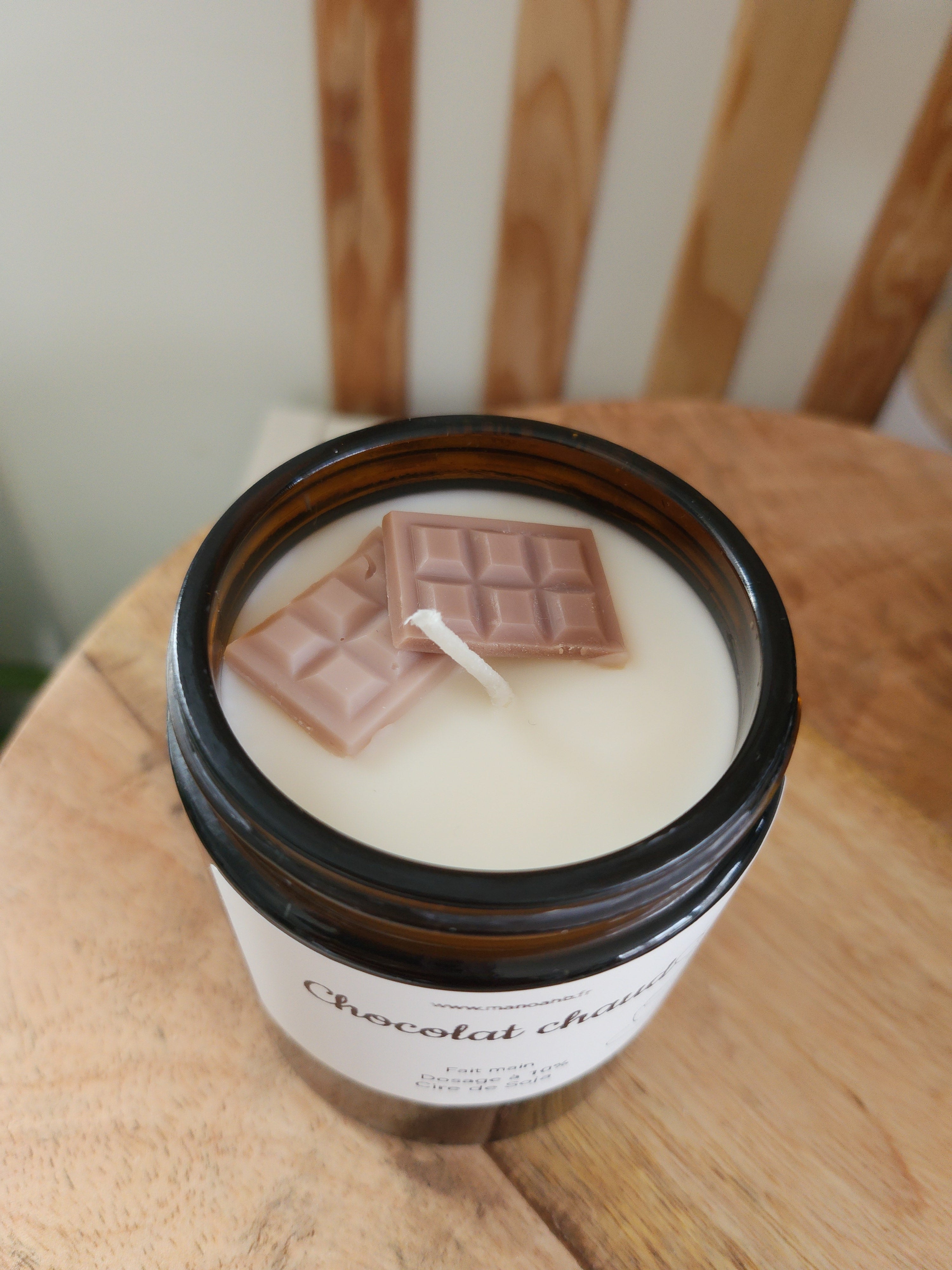 Bougie "Chocolat chaud"